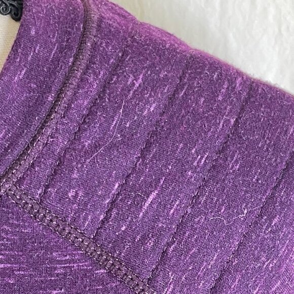 32 Degrees Heat Women's Scoop Neck Thermal Top. Deep Purple Size S * - Picture 2 of 7